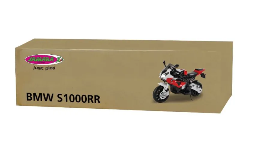 Jamara Ride-on Motorrad BMW S1000RR blau 12V