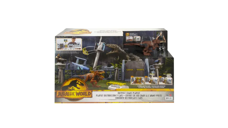 Jurassic World Outpost Chaos Playset