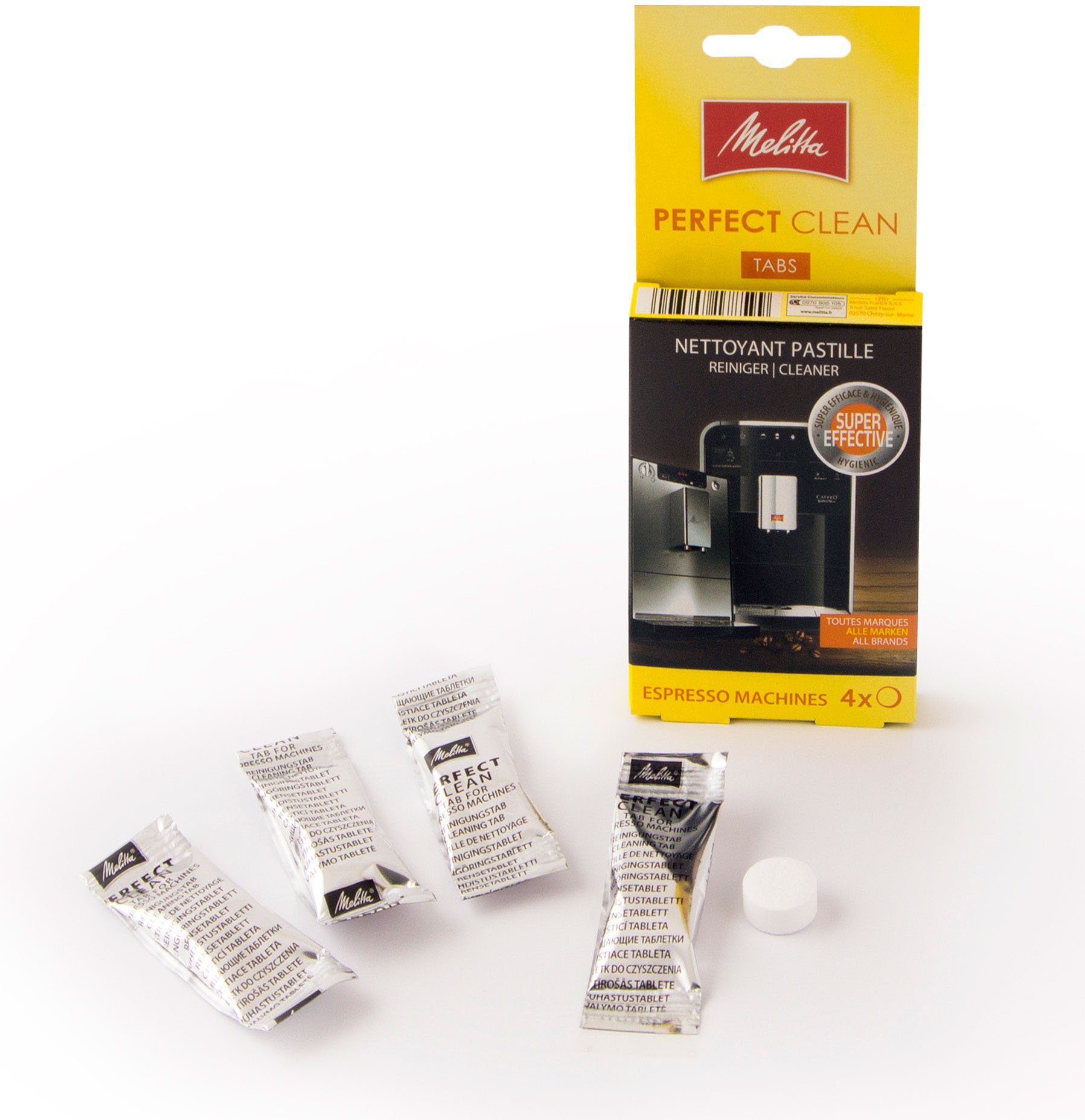 Melitta Anti Calc Espresso Machines Pflegeset (Set, [1-St)
