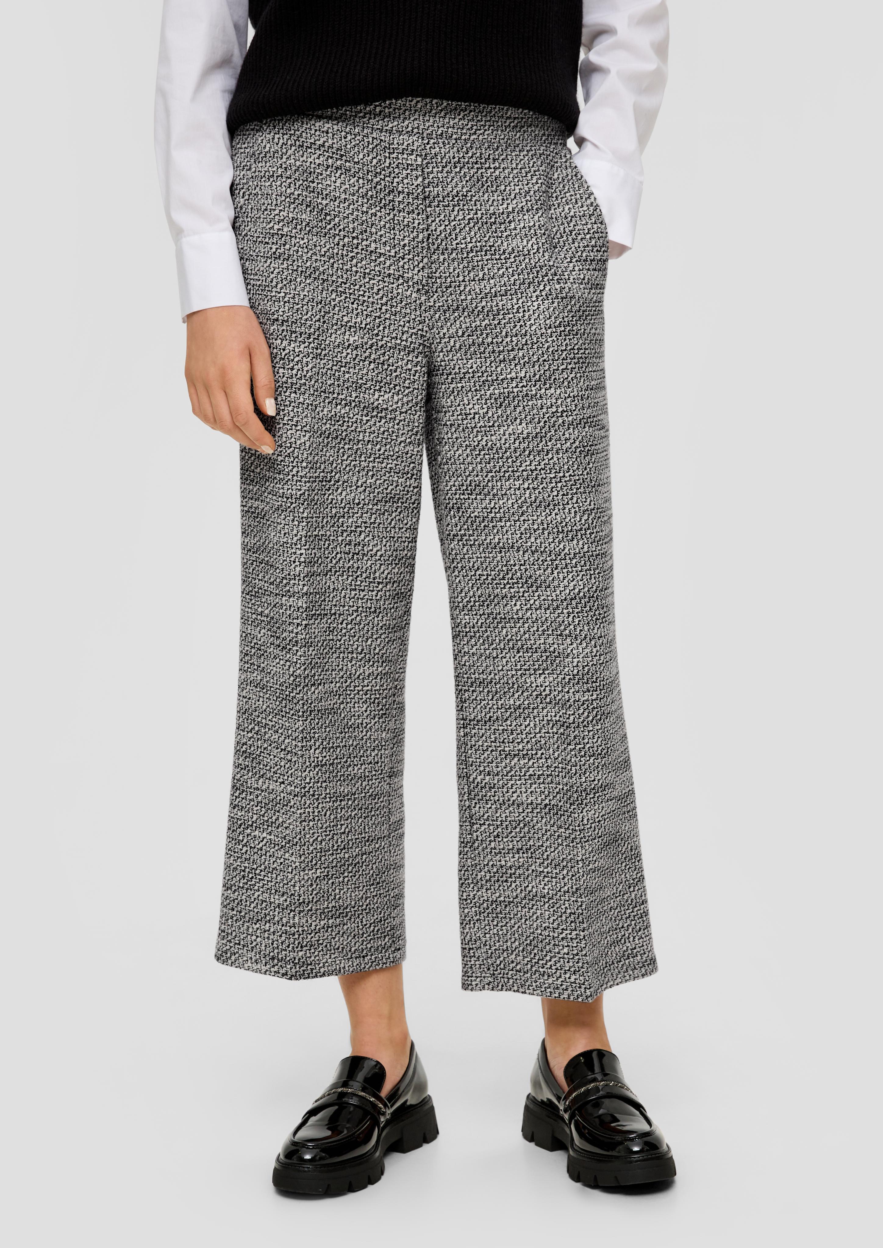 Regular: Culotte mit Musterstruktur  2135906-99X1