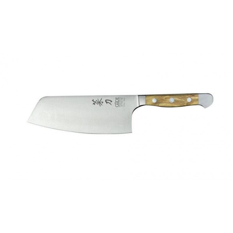 Güde Alpha Olive, chinesisches Chai-Dao-Küchenmesser 16 cm