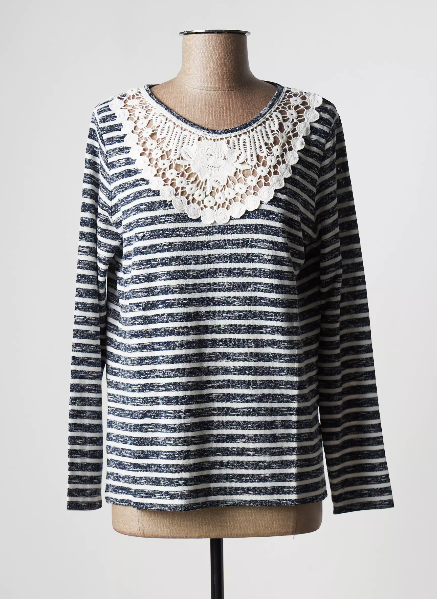 Phildar Pulls Femme couleur bleu