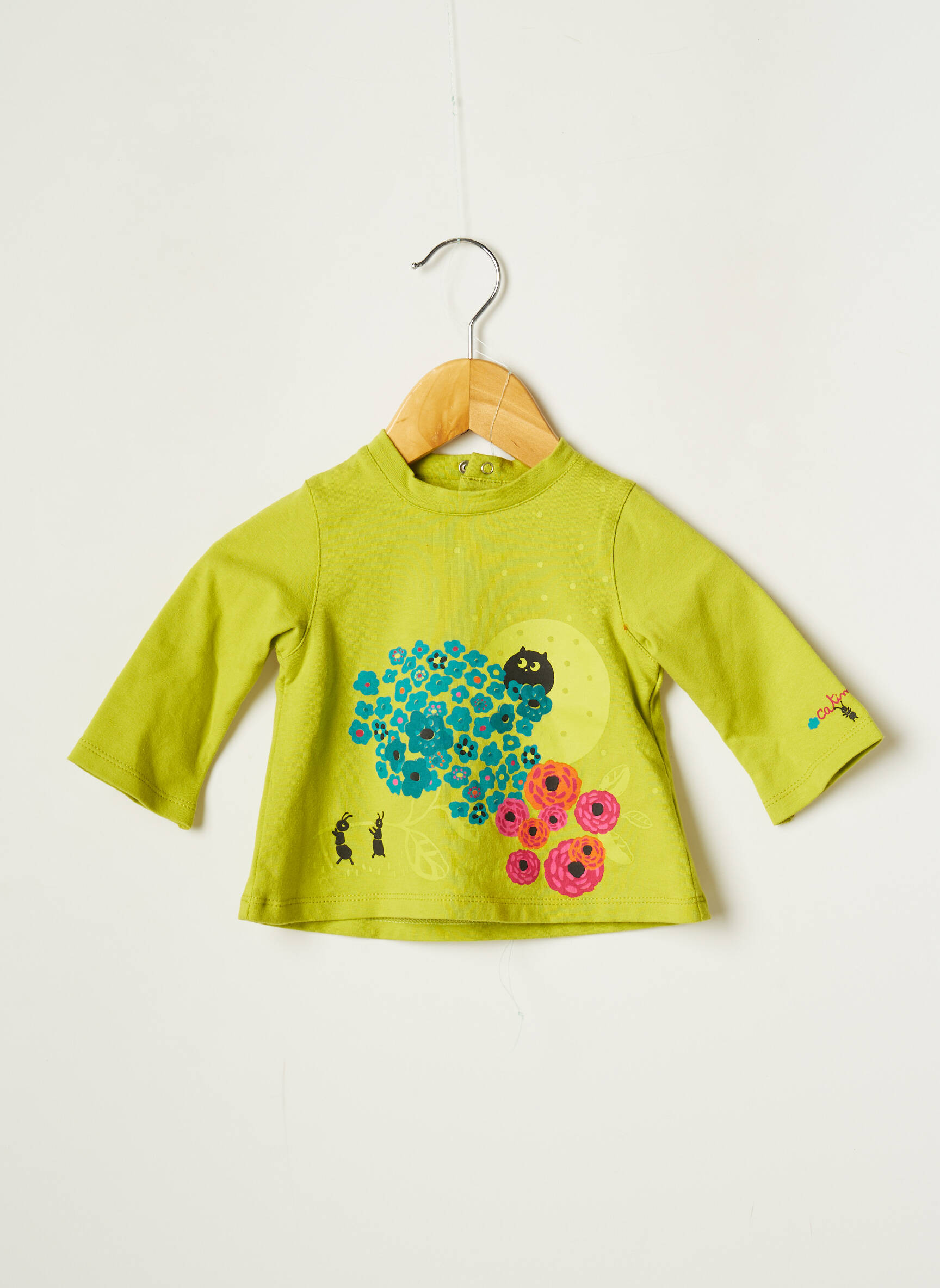 Catimini Tshirts Fille couleur vert