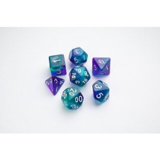 Gamegenic - Galaxy Series - Neptune - RPG Dice Set (7)