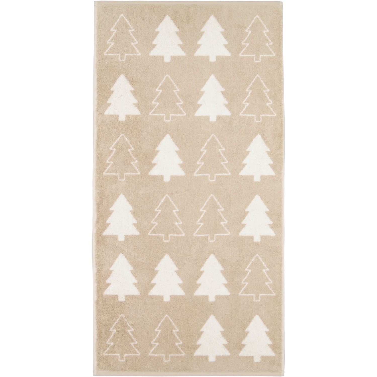 Cawö Handtücher Christmas Edition Tannenbäume 794 natur - 33