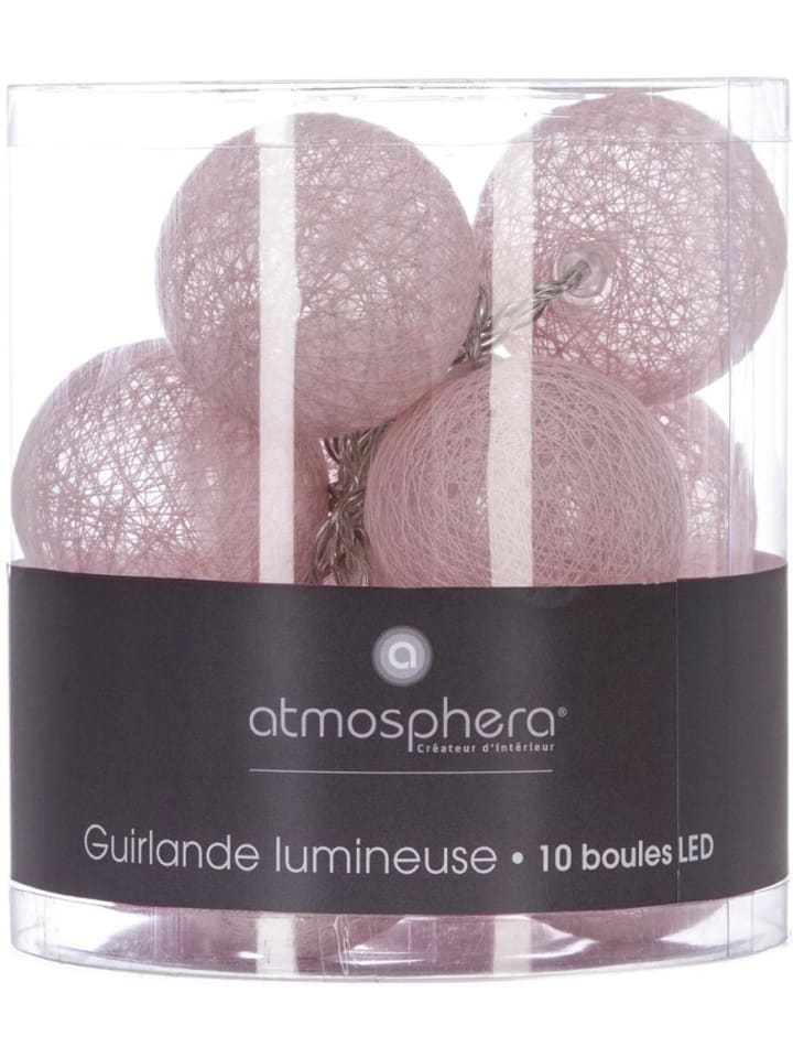 Atmosphera Créateur d'intérieur Lichterkette in rosa günstig kaufen onesize