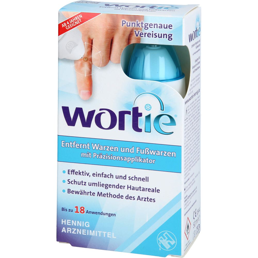 WORTIE gegen Warzen und Fußwarzen mit Applikator