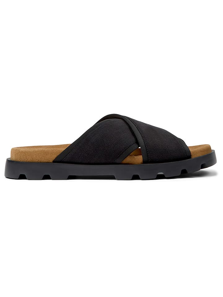 Camper Pantoletten in Schwarz günstig kaufen