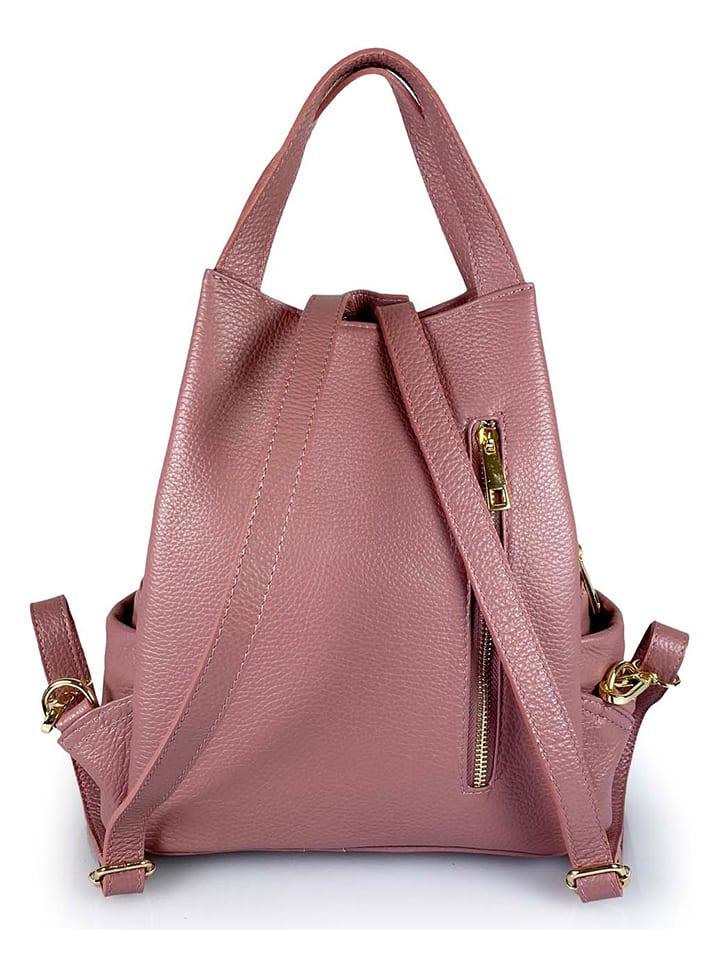 Mila Blu Leder-Rucksack 