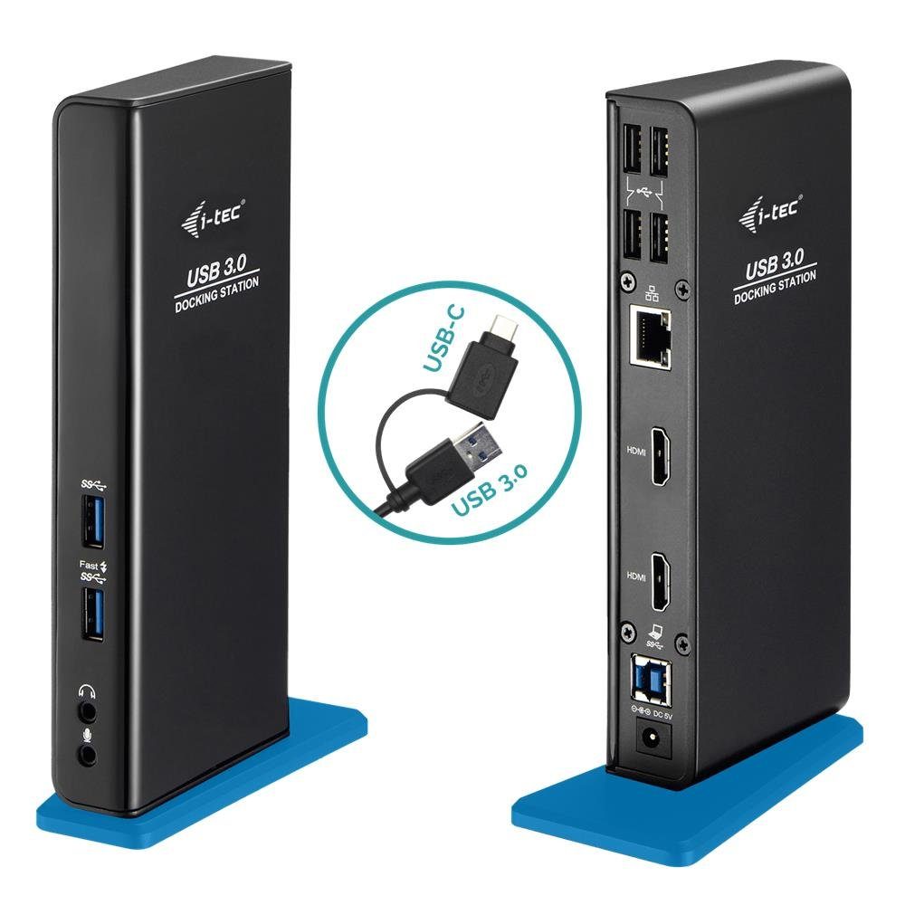 I-TEC Laptop-Dockingstation, USB 3.0 / USB-C, Dual HDMI