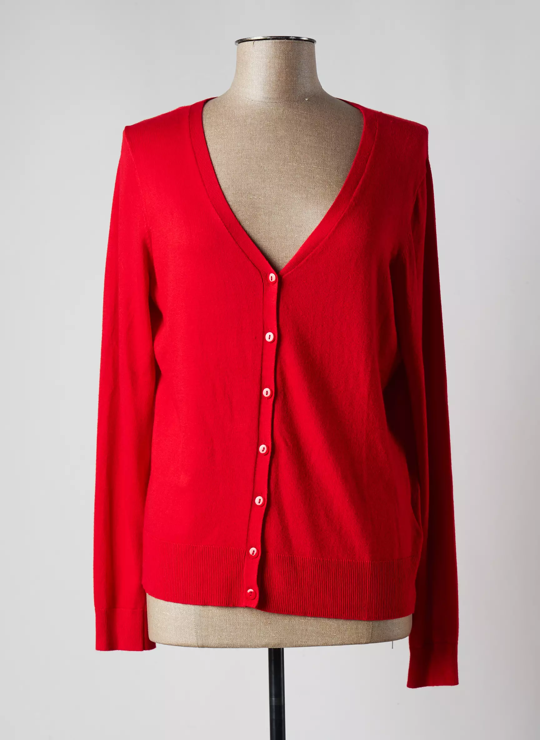 Zilch Cardigans Femme couleur rouge