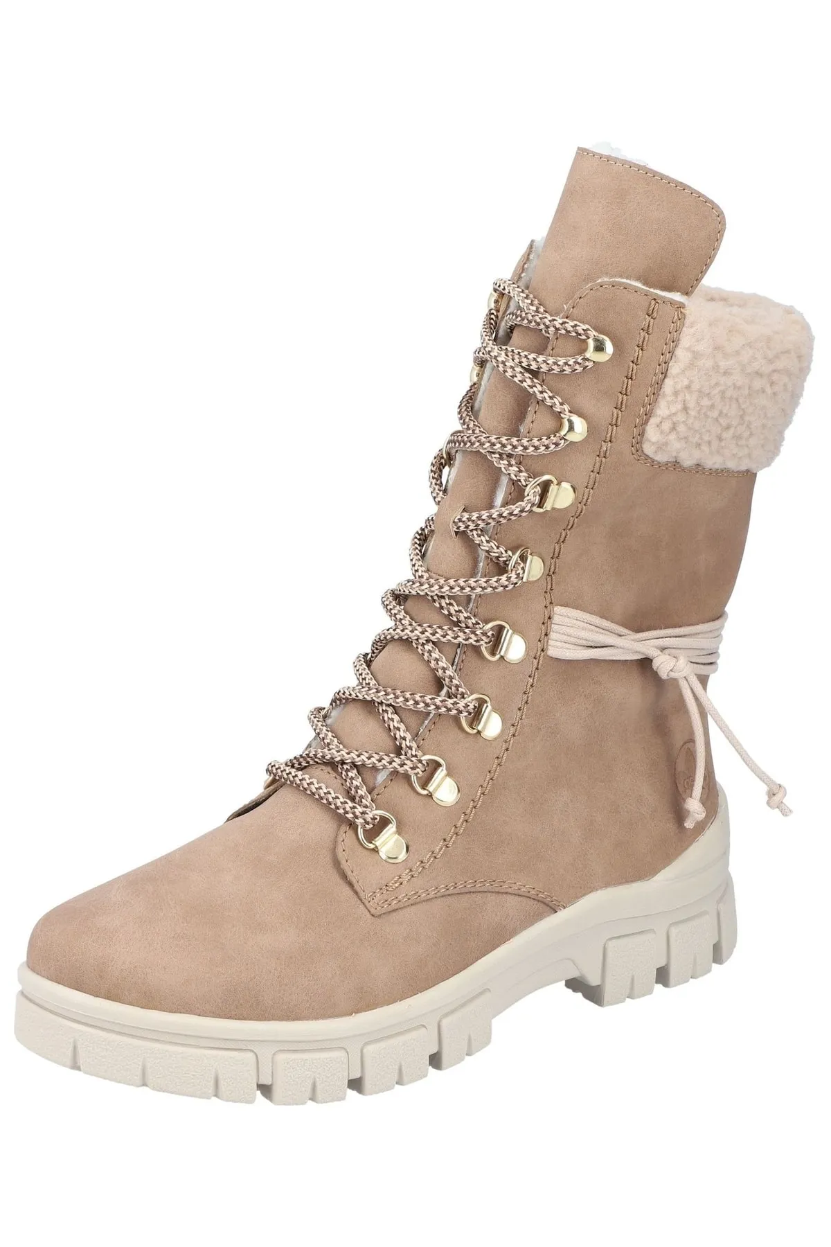 Rieker  Stiefelette - Braun - Blockabsatz