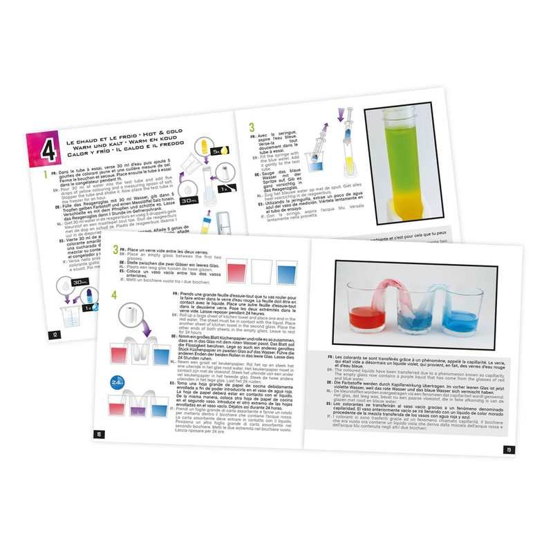 Mini Lab Chimie couleurs