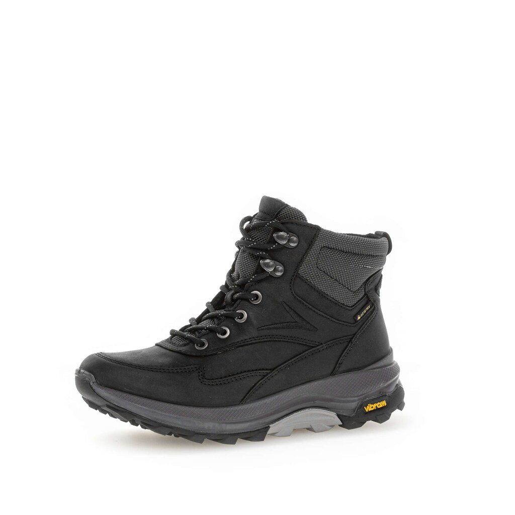 rollingsoft Schnürstiefelette schwarz