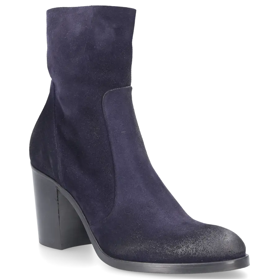 Strategia - Stiefeletten P2327 Veloursleder - blau