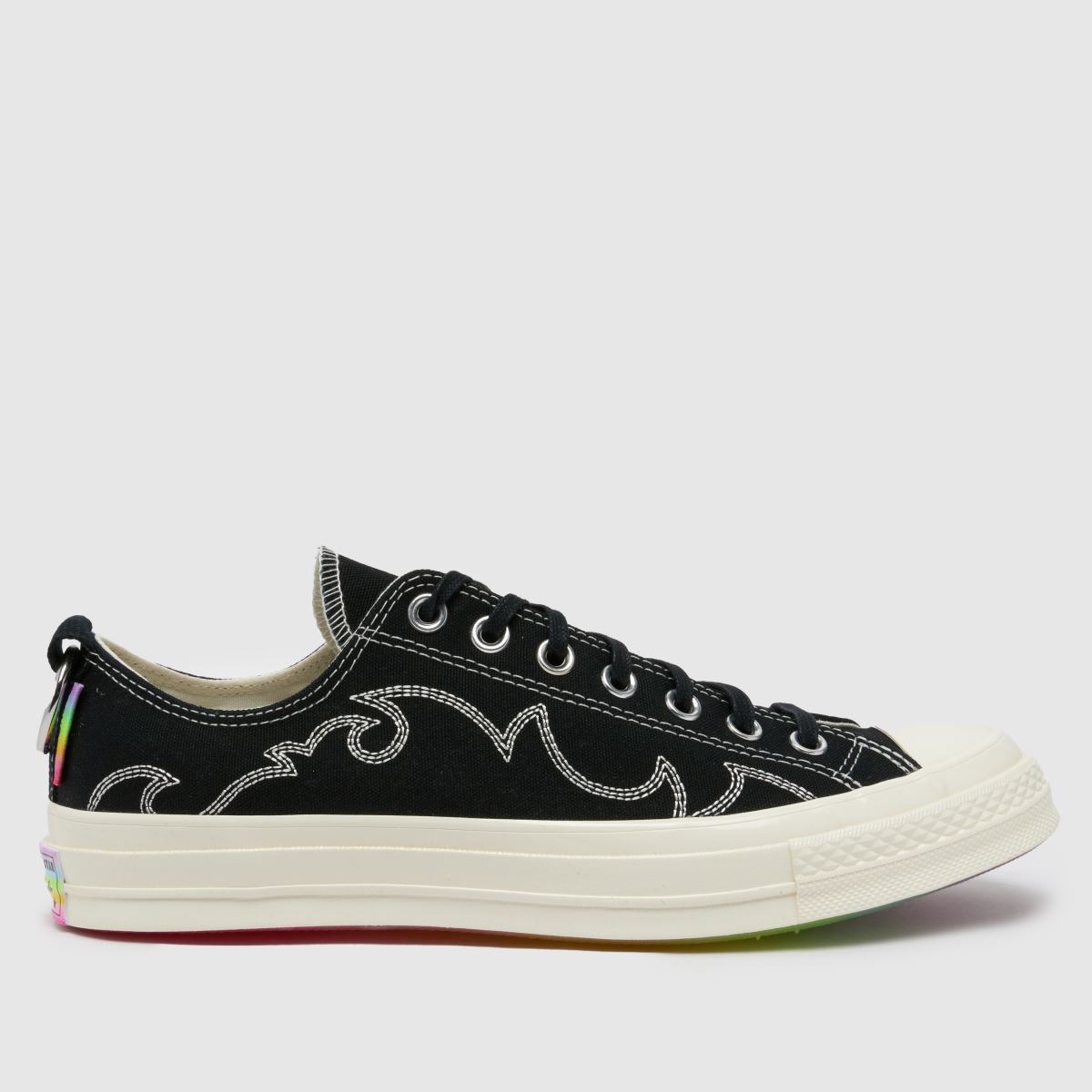 Converse Chuck 70 Ox Pride cipő fekete színben