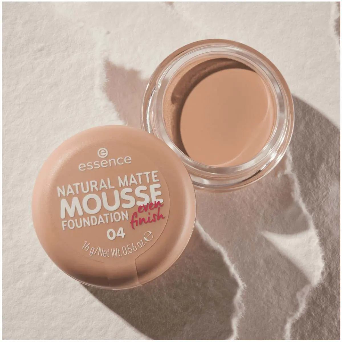 Essence Naturlig Mat Mousse - Foundation 04 16g