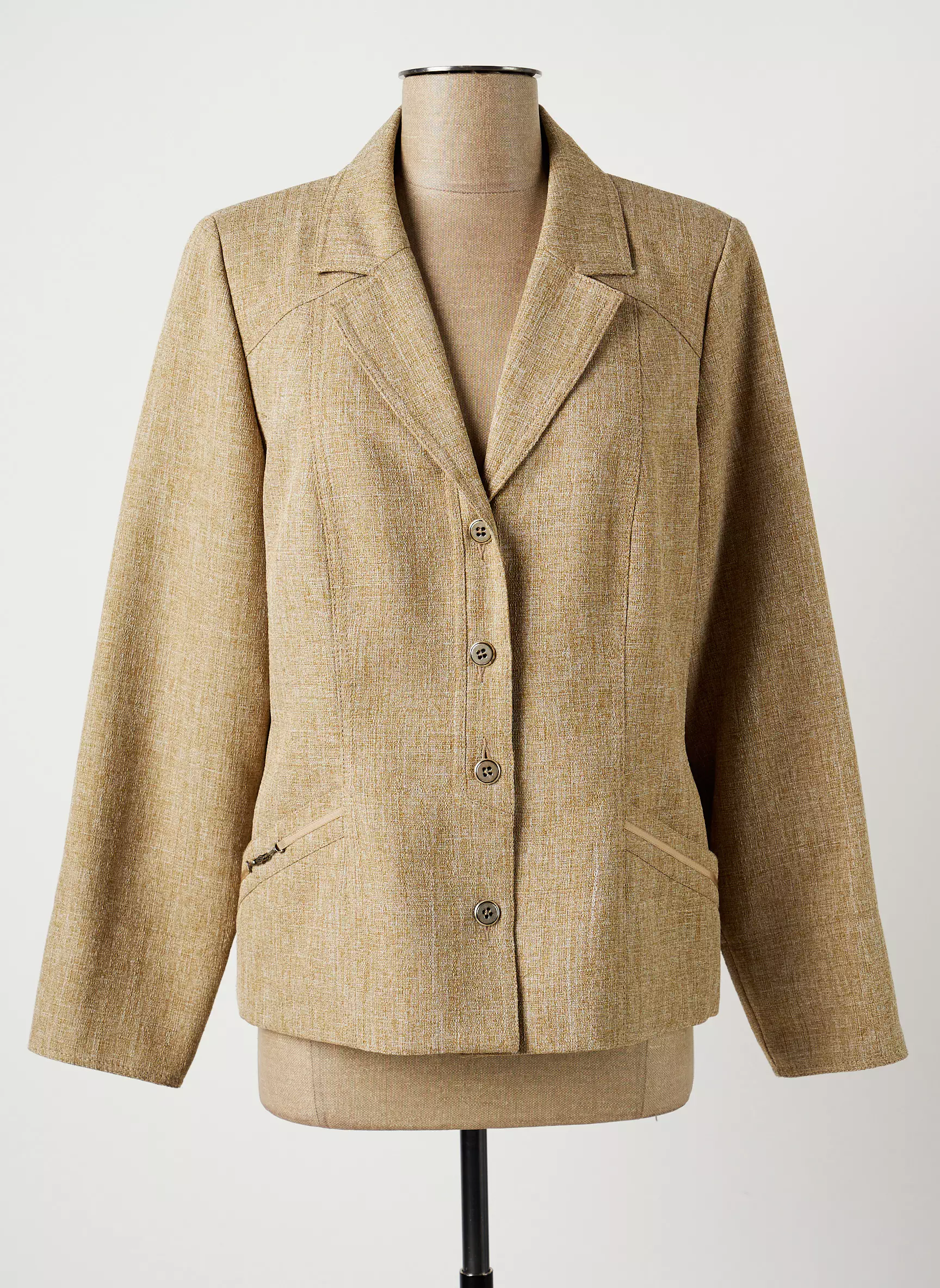 Solrieu Blazers Femme couleur beige