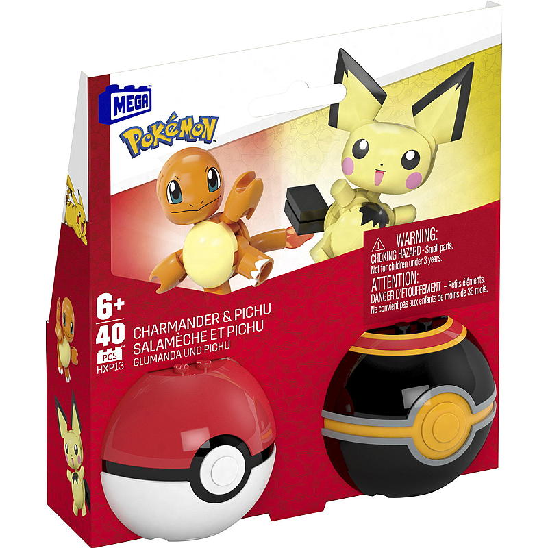 Pokemon Charmander & Pichu Mega Pokemon