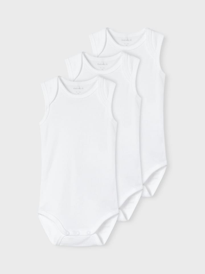 name it Body ärmellos 3er Pack in bright white günstig kaufen