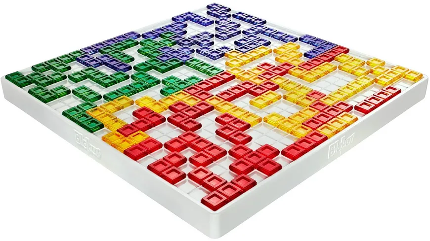 Mattel Games Blokus, Gesellschaftsspiel, Strategiespiel, Kinderspiel