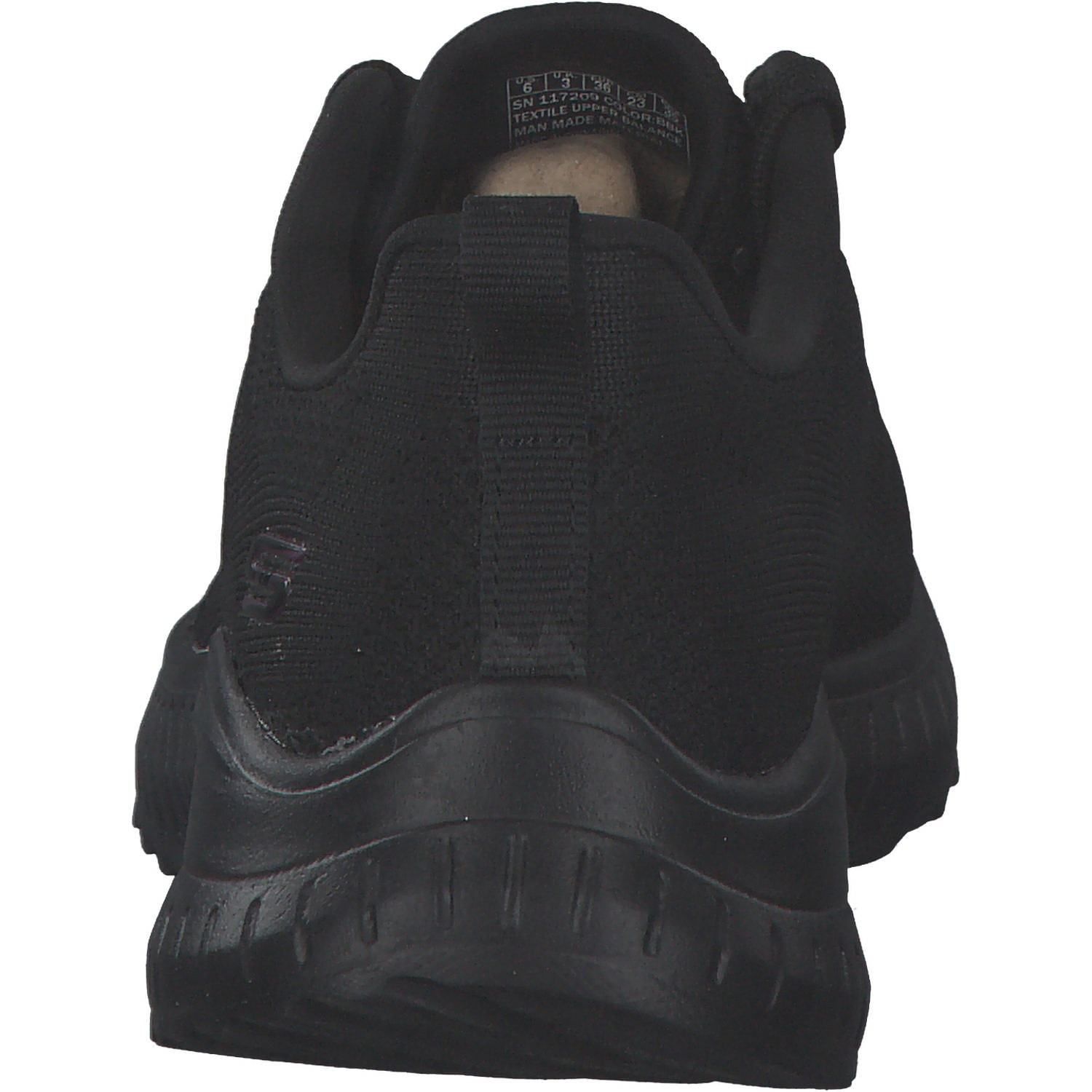 Skechers 117209, Sneakers Low, Damen, Schwarz