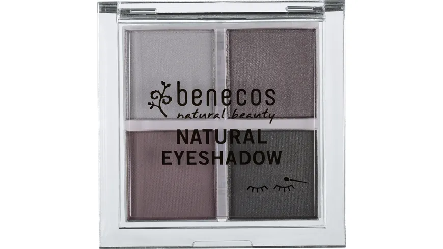 benecos Natural Quattro Eyeshadow 03 - smokey eyes