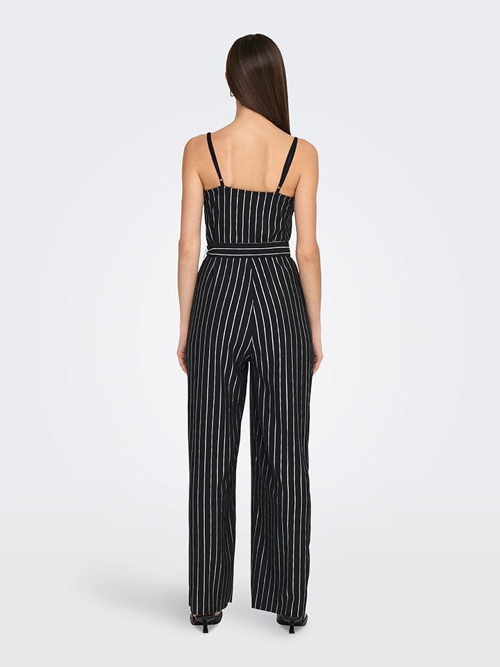 ONLY Jumpsuit in Schwarz/ Weiß günstig kaufen
