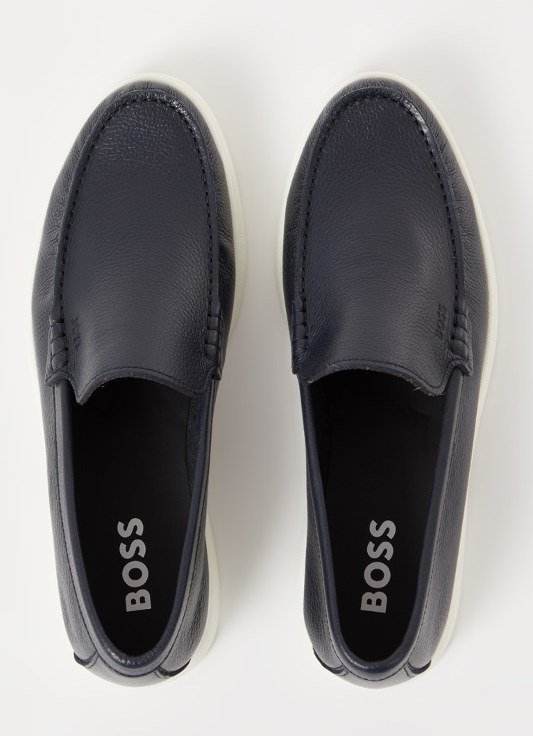Mocasini din piele HUGO BOSS Siena