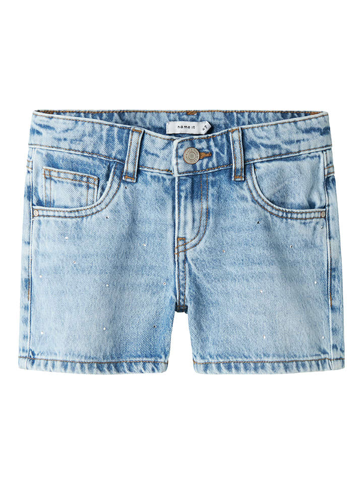 name it Jeans-Shorts - Slim fit - in Hellblau günstig kaufen