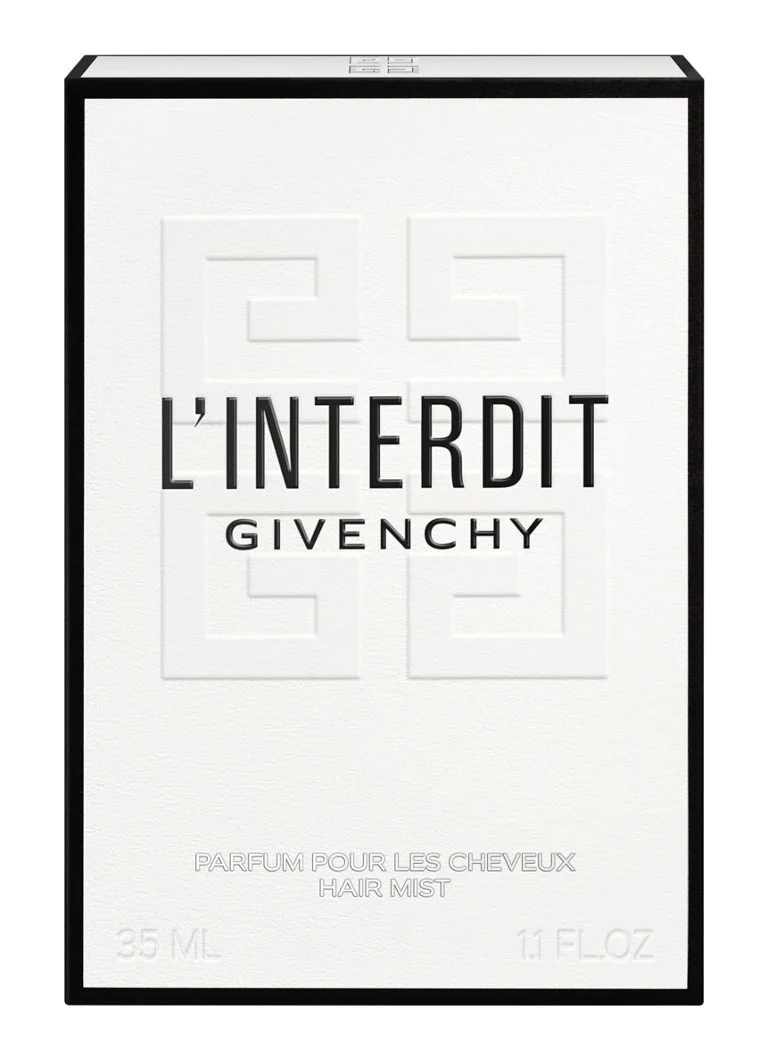 Givenchy L'Interdit Hair Mist Eau de Parfum - perfume para cabelo