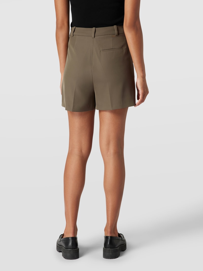 Shorts mit Hakenverschluss in khaki