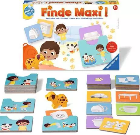 Finde Maxi! - Lernspiel ab 2.5 Jahren