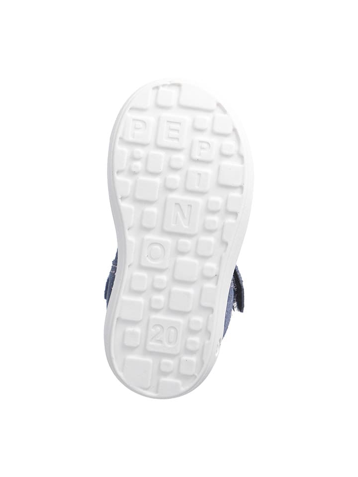 PEPINO Leder-Sneakers in Dunkelblau günstig kaufen