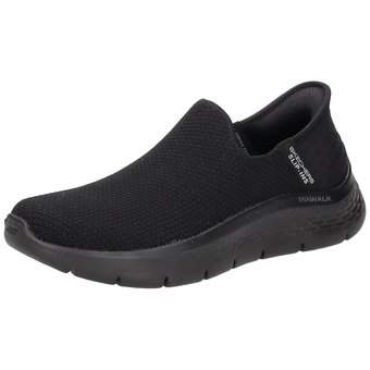Skechers Go Walk Flex Sunset View in schwarz