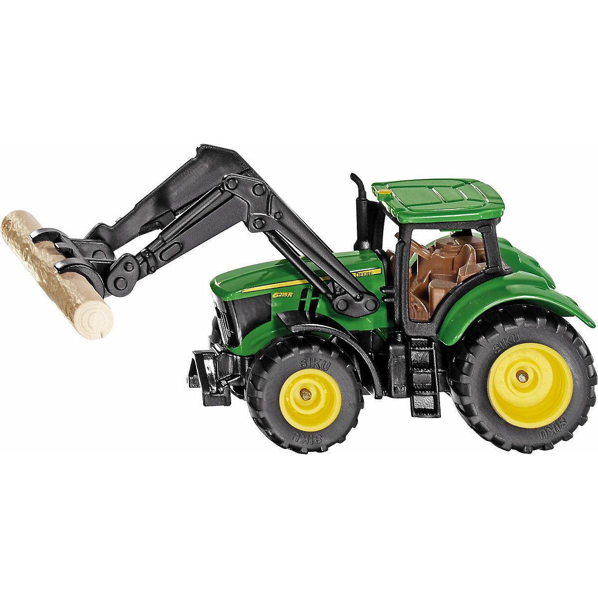 SIKU Super 1540 John Deere mit Baumstammgreifer