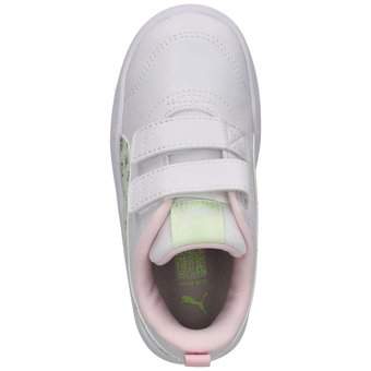 PUMA Courtflex v2 Woods V Inf in weiß