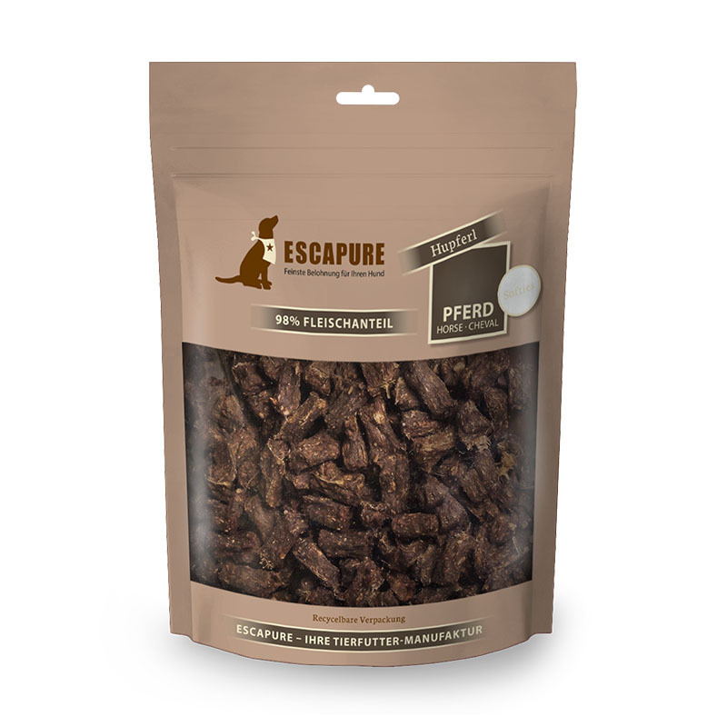 ESCAPURE Snacks ESCAPURE Hupferl Softies 150g Pferd