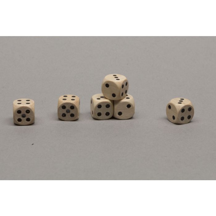 Miniwürfel 10mm 2/2/3/4/4/5