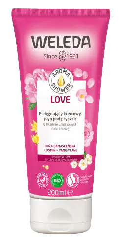 Weleda Aroma Shower Love Κρεμώδες Αφρόλουτρο