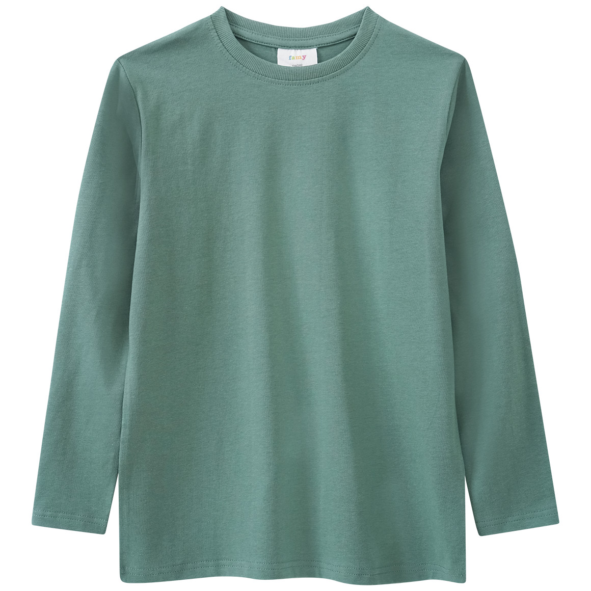 2 Jungen Langarmshirts im Basic-Look