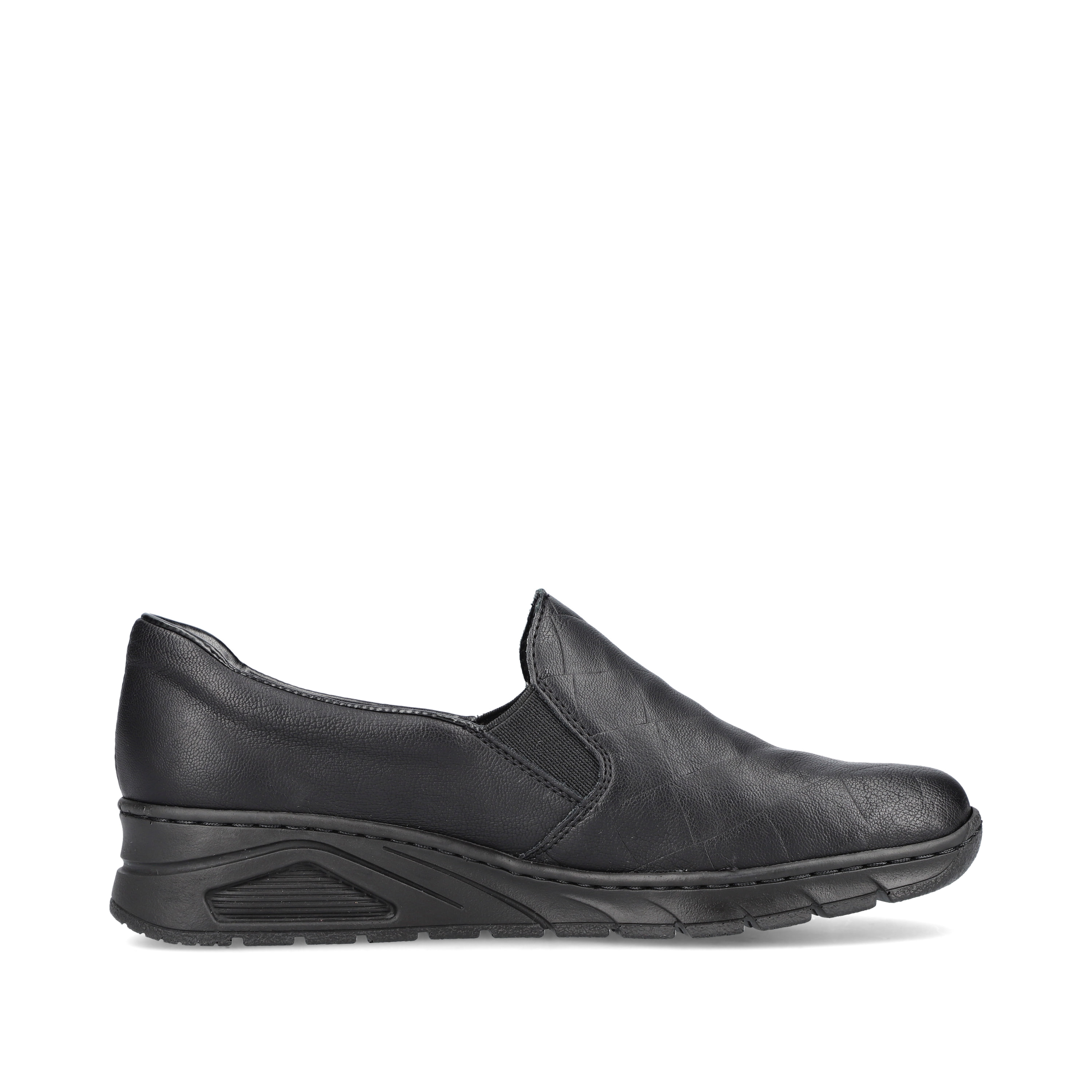 Rieker Damen Slipper tiefschwarz