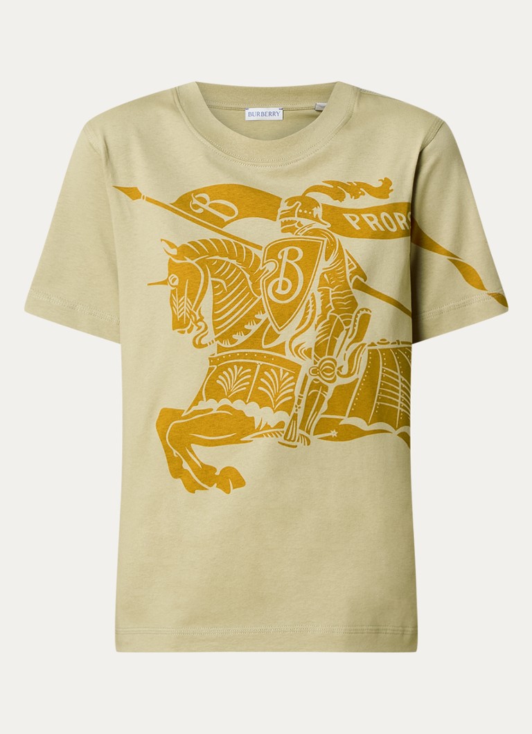 T-shirt Burberry con logo stampato