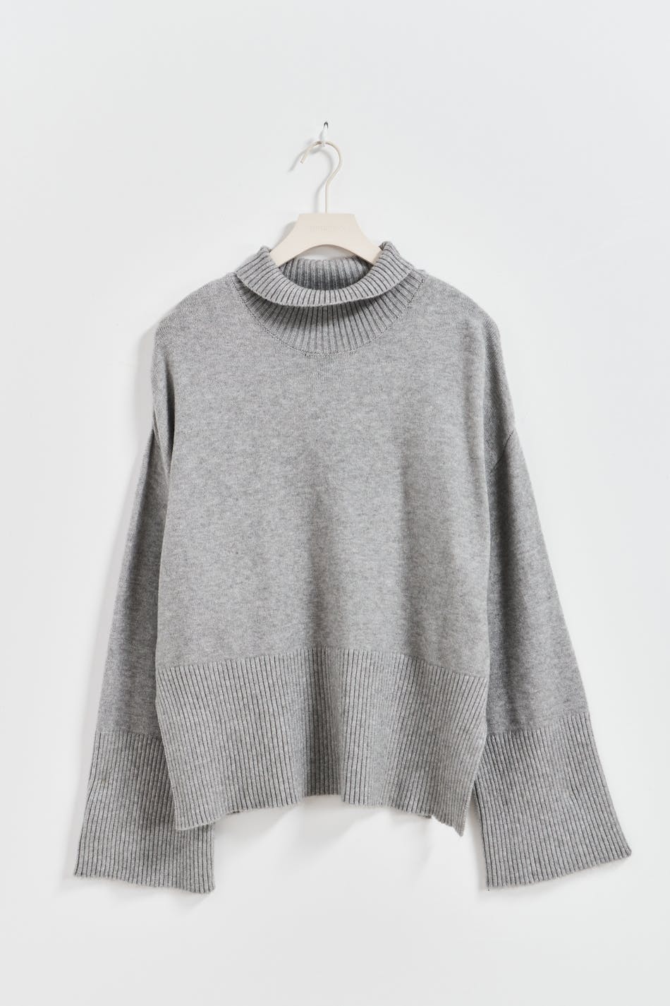 Turtleneck knitted sweater