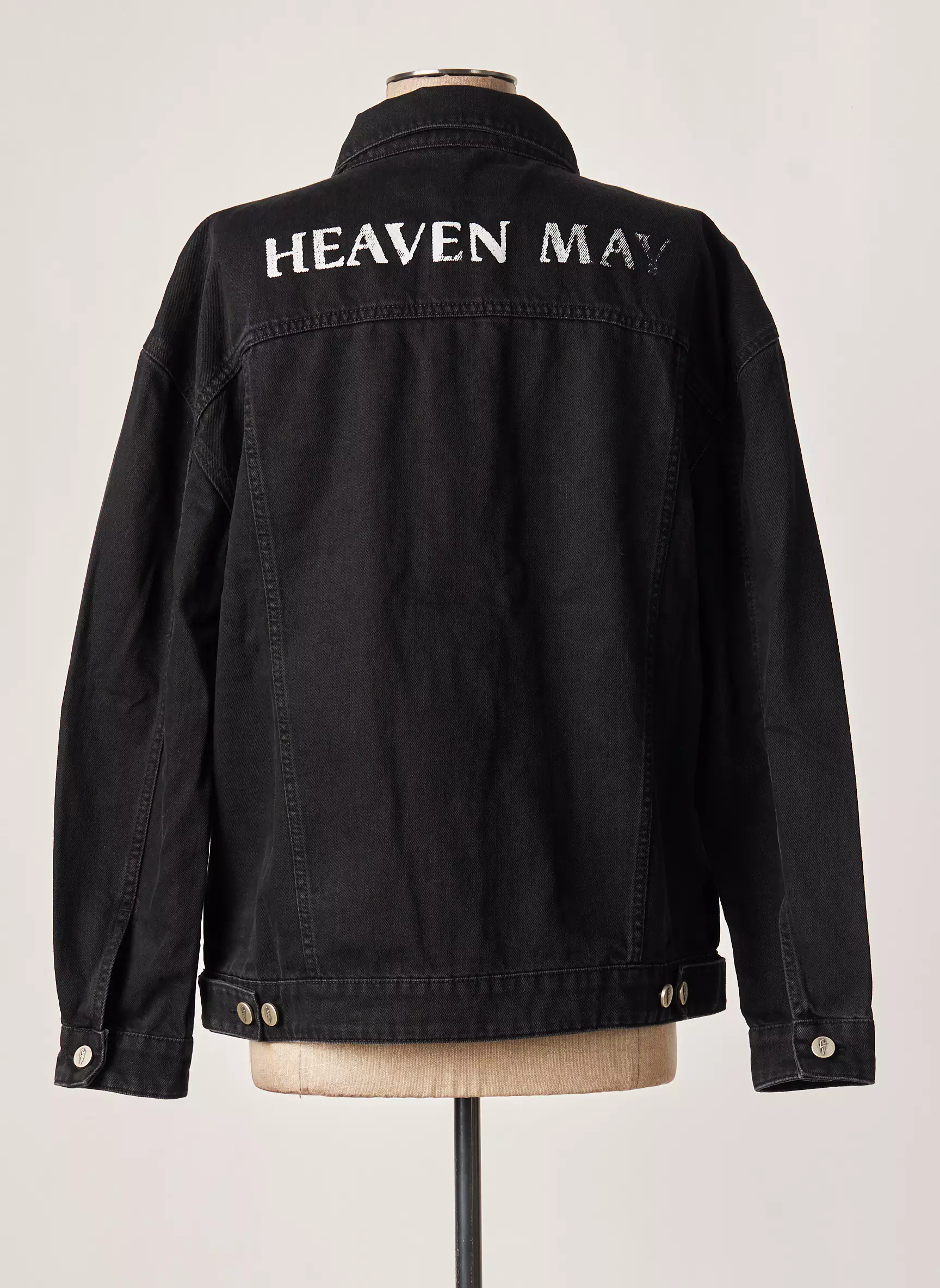 Heaven May Vestesenjean Femme couleur noir