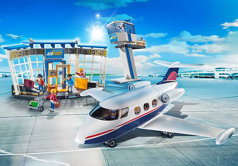 Airport with Plane