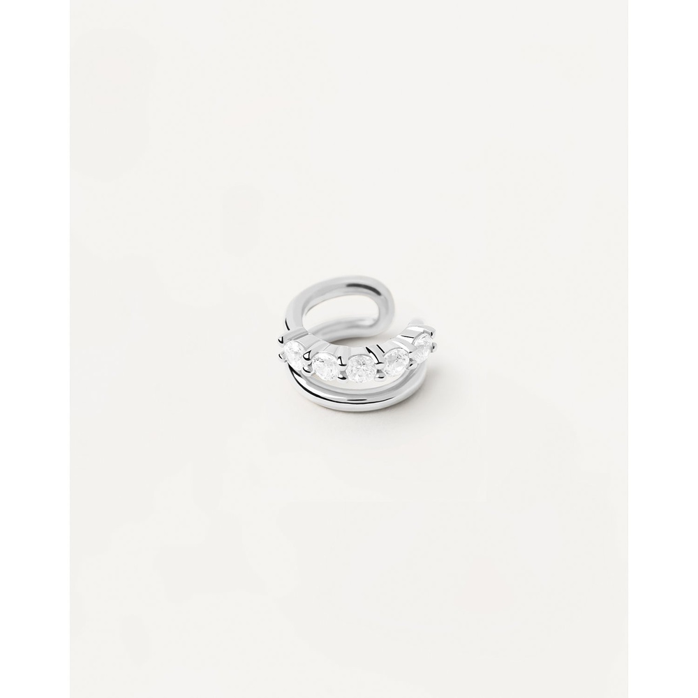 P D Paola Ear Cuff 925 Argent Boucles d'oreilles