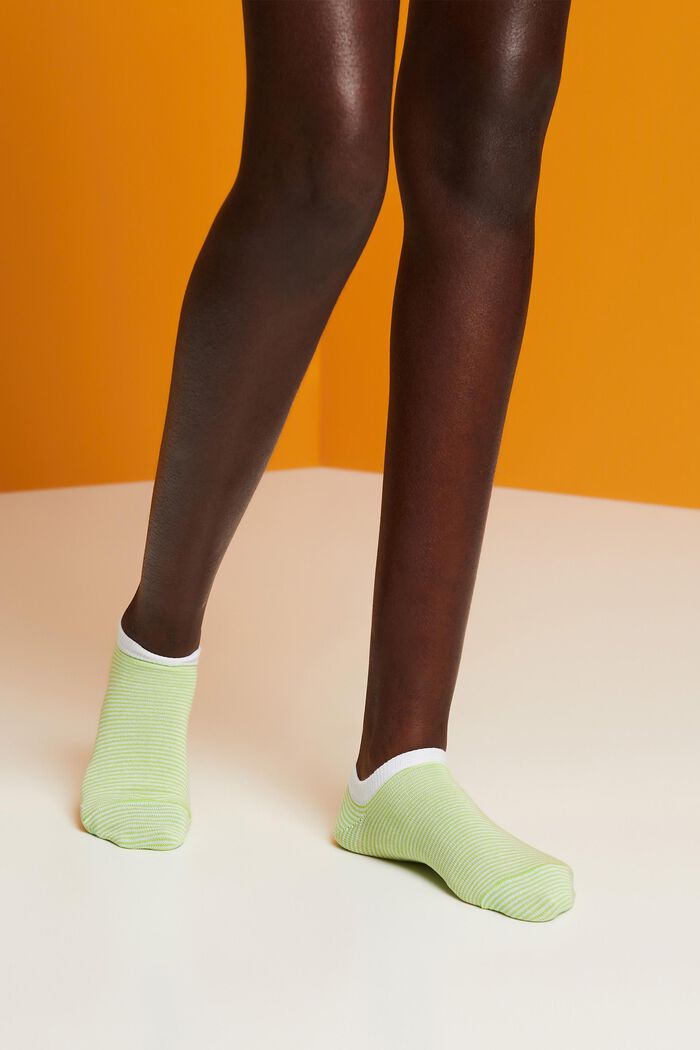 Doppelpack Sneakersocken, Bio-Baumwolle