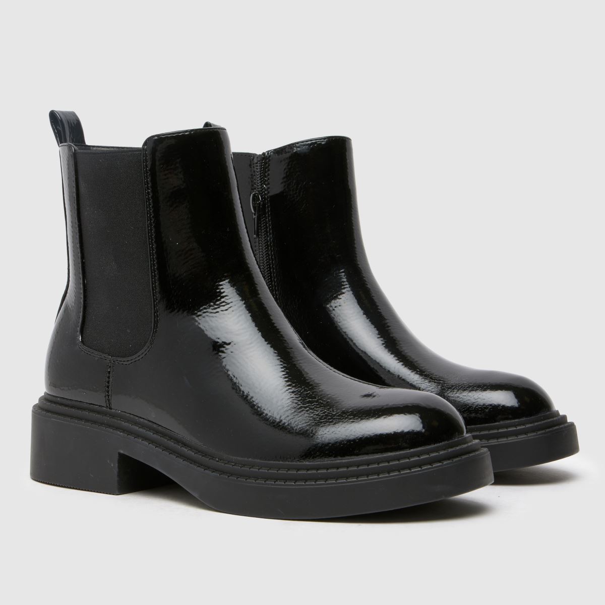 Schuh – Svarta Colleen chelsea-stövlar med bred passform