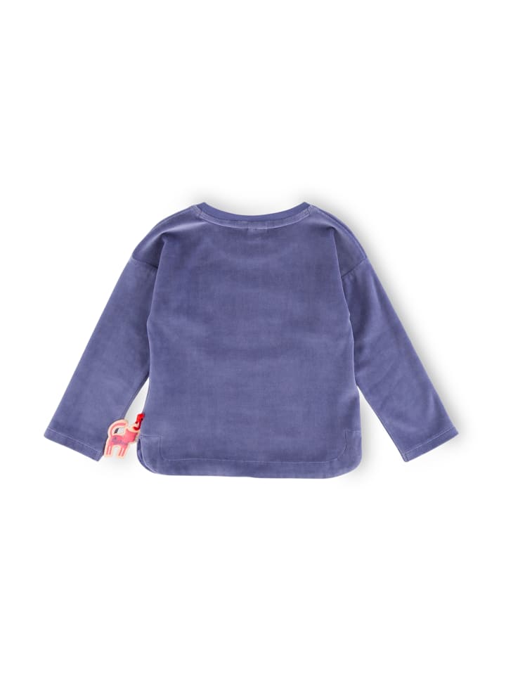 Sigikid Nicki Langarmshirt wild cat in blau günstig kaufen